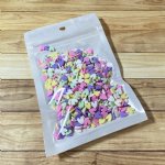 Paper Rose  - Shaker Mix - Pastel Hearts