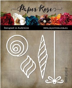 Paper Rose - Dies - Modern Ornaments