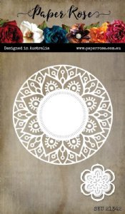 Paper Rose - Die - Mandala Circle