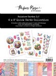 Paper Rose - 6X8 Quick Cards Collection - Rainbow Garden 