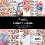 Paper Rose - 6X6 Paper Collection - Rainbow Garden