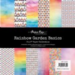 Paper Rose - 6X6 Paper Collection - Rainbow Garden Basics
