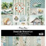 Paper Rose -12X12 Paper Collection - Seaside Memories