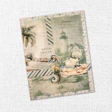 Paper Rose - Cut Aparts - Seaside Memories 