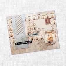 Paper Rose - Embossed Die Cuts - Seaside Memories Tags&Tickets