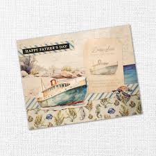 Paper Rose - Embossed Die Cuts - Seaside Memories Tags&Tickets