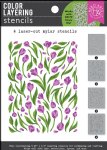 Hero Arts - Stencil - Color Layering Tulip 