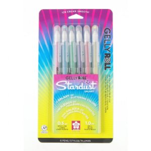 Gelly Roll - Stardust Pen Set - Galaxy Pack (6 pk)