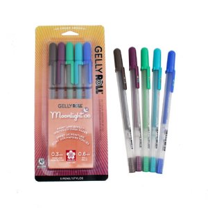 Sakura - Gelly Roll Moonlight Pen Set - 06 Fine - Twilight (5pk)