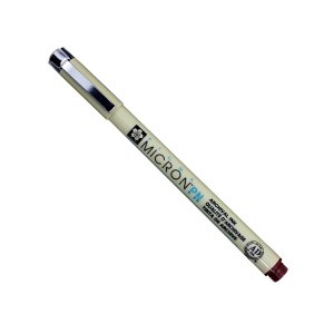 Pigma - Micron PN Pen - Plastic Nib - Burgundy