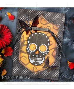 Tim Holtz - Chipboard - Sugar Skull