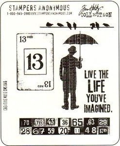 Tim Holtz Stamp - Cling - Creative Muse