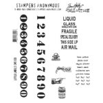 Tim Holtz Stamp - Cling - Little Labels