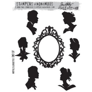 Tim Holtz Stamp - Cling - Artful Silhouettes