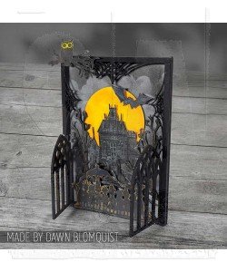 Tim Holtz Stamp - Cling - Halloween Cutouts