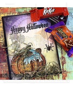 Tim Holtz Stamp - Cling - Halloween Cutouts