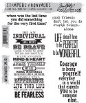 Tim Holtz Stamp - Cling - Way With Words