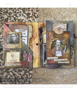 Tim Holtz Stamp - Cling - Mini Halloween #4
