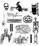 Tim Holtz Stamp - Cling - Mini Halloween #4