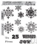 Tim Holtz Stamp - Cling - Mini Weathered Winter