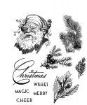 Tim Holtz Stamp - Cling - Christmas Classic