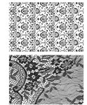 Tim Holtz Stamp - Cling Stamp - Ornate and Lace