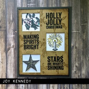 Tim Holtz - Cling Stamp - Holiday Things