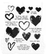 PREORDER Tim Holtz - Cling Stamp - Love Notes