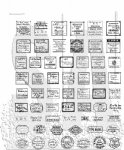 Tim Holtz - Cling Stamp - Curator
