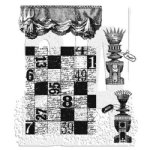 Tim Holtz Stamp - Cling - Classics #18