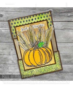 Tim Holtz - Components Cling Stamp - Swirls