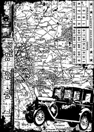 Stampers Anonymous - Cling Stamp - Car