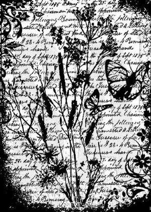 Stampers Anonymous - Cling Stamp - Flutter
