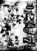 Stampers Anonymous - Cling Stamp - Fairy Garden
