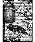Tim Holtz - Components Cling Stamp - Birdsong