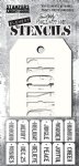 Tim Holtz - Stencils - Christmas (12pc)