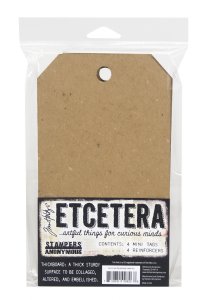 Tim Holtz - Chipboard - Mini Tag