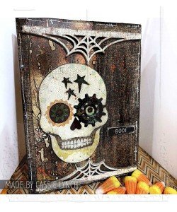Tim Holtz - Chipboard - Bat Web Trims