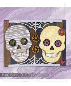 Tim Holtz - Chipboard - Bat Web Trims