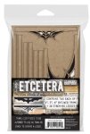 Tim Holtz - Chipboard - Bat Web Trims