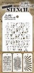 Tim Holtz - Mini Stencil - Set #5