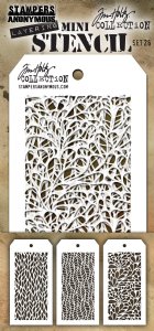 Tim Holtz - Mini Stencil - Set #26