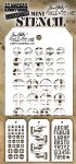 Tim Holtz - Mini Stencil - Set #29