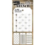 Tim Holtz - Mini Stencil - Set #37
