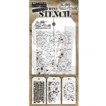 Tim Holtz - Mini Stencil - Set #43