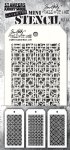 Tim Holtz - Mini Layering Stencil Set - #52