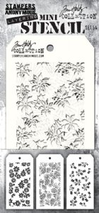 Tim Holtz - Mini Stencil Set - #54 (3pc)
