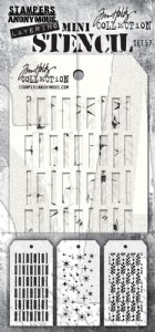 Tim Holtz - Mini Layering Stencil Set - #57