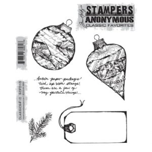 Tim Holtz Stamp - Cling - Classics #10