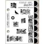 Wendy Vecchi Stamp - Cling - License Plate